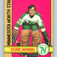 1972-73 O-Pee-Chee #138 Cesare Maniago  Minnesota North Stars  V3883