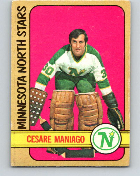 1972-73 O-Pee-Chee #138 Cesare Maniago  Minnesota North Stars  V3883