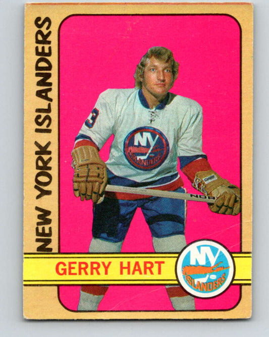 1972-73 O-Pee-Chee #139 Gerry Hart  RC Rookie New York Islanders  V3890