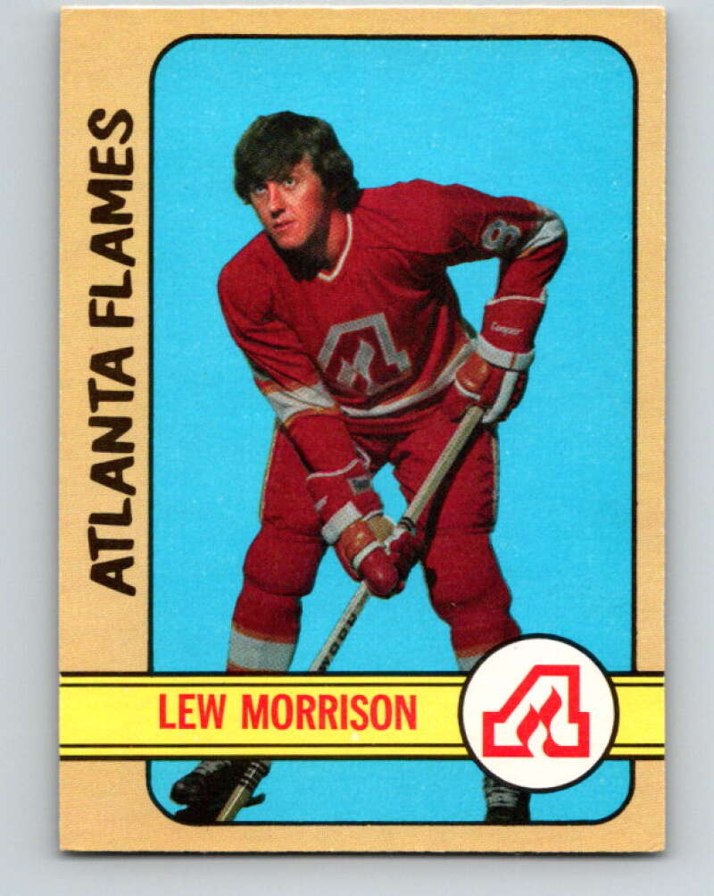 1972-73 O-Pee-Chee #143 Lew Morrison  Atlanta Flames  V3895