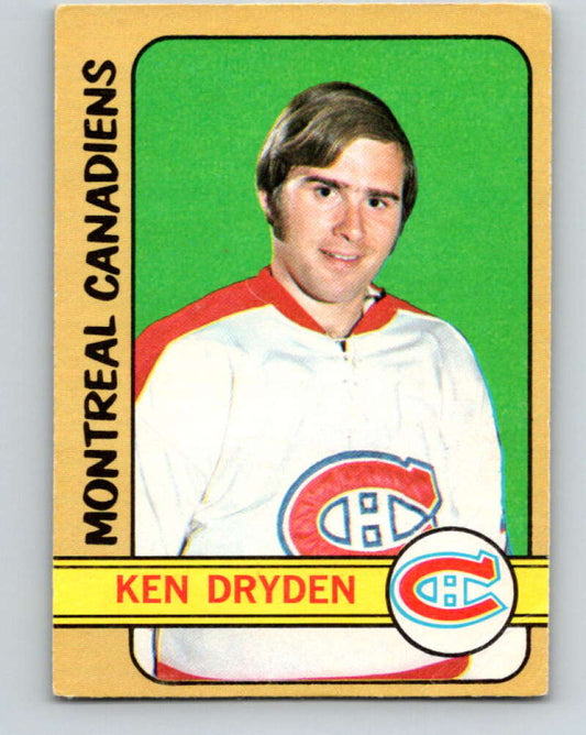 1972-73 O-Pee-Chee #145 Ken Dryden  Montreal Canadiens  V3899