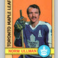1972-73 O-Pee-Chee #147 Norm Ullman  Toronto Maple Leafs  V3907