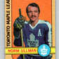 1972-73 O-Pee-Chee #147 Norm Ullman  Toronto Maple Leafs  V3908