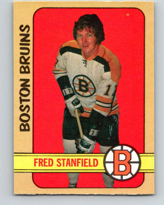 1972-73 O-Pee-Chee #150 Fred Stanfield  Boston Bruins  V3915