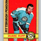 1972-73 O-Pee-Chee #154 Duane Rupp  Pittsburgh Penguins  V3931
