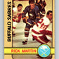 1972-73 O-Pee-Chee #157 Rick Martin  Buffalo Sabres  V3942