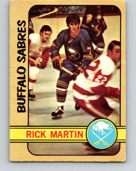 1972-73 O-Pee-Chee #157 Rick Martin  Buffalo Sabres  V3942
