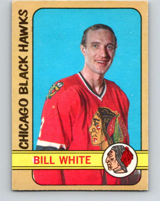 1972-73 O-Pee-Chee #158 Bill White  Chicago Blackhawks  V3945