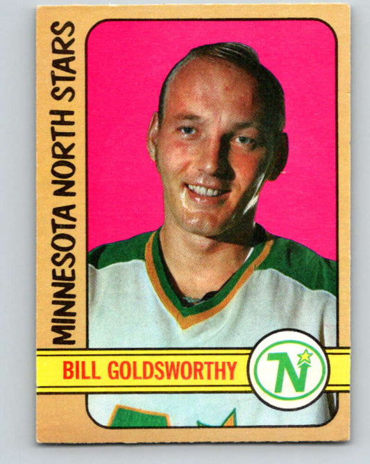 1972-73 O-Pee-Chee #159 Bill Goldsworthy  Minnesota North Stars  V3949