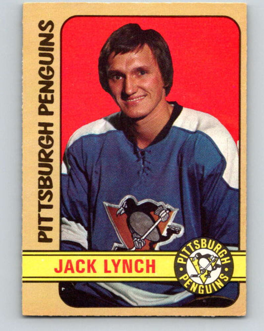 1972-73 O-Pee-Chee #160 Jack Lynch  RC Rookie Pittsburgh Penguins  V3951