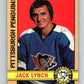 1972-73 O-Pee-Chee #160 Jack Lynch  RC Rookie Pittsburgh Penguins  V3952