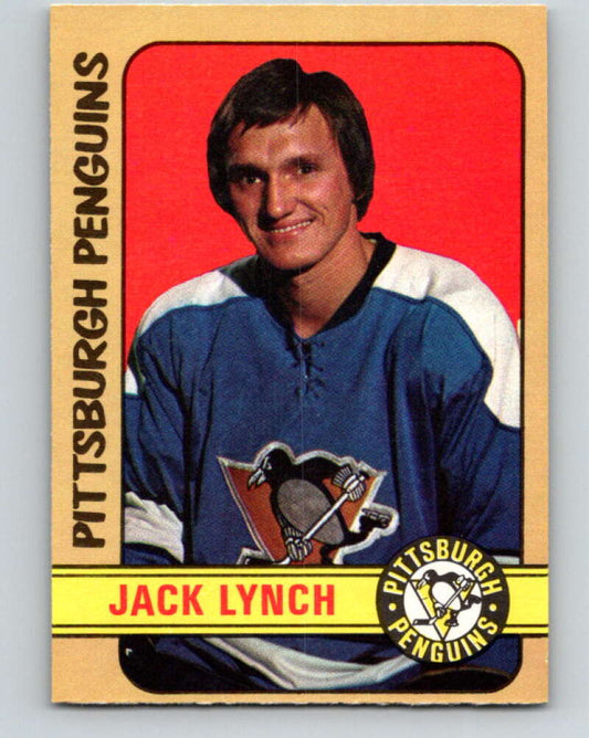 1972-73 O-Pee-Chee #160 Jack Lynch  RC Rookie Pittsburgh Penguins  V3952