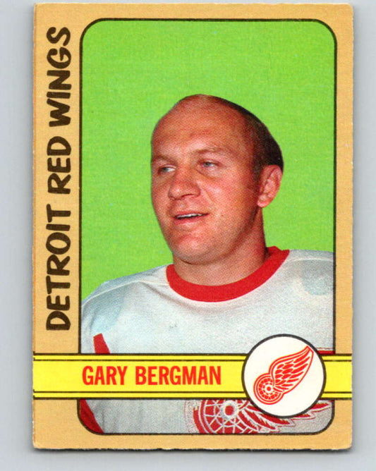 1972-73 O-Pee-Chee #164 Gary Bergman  Detroit Red Wings  V3964