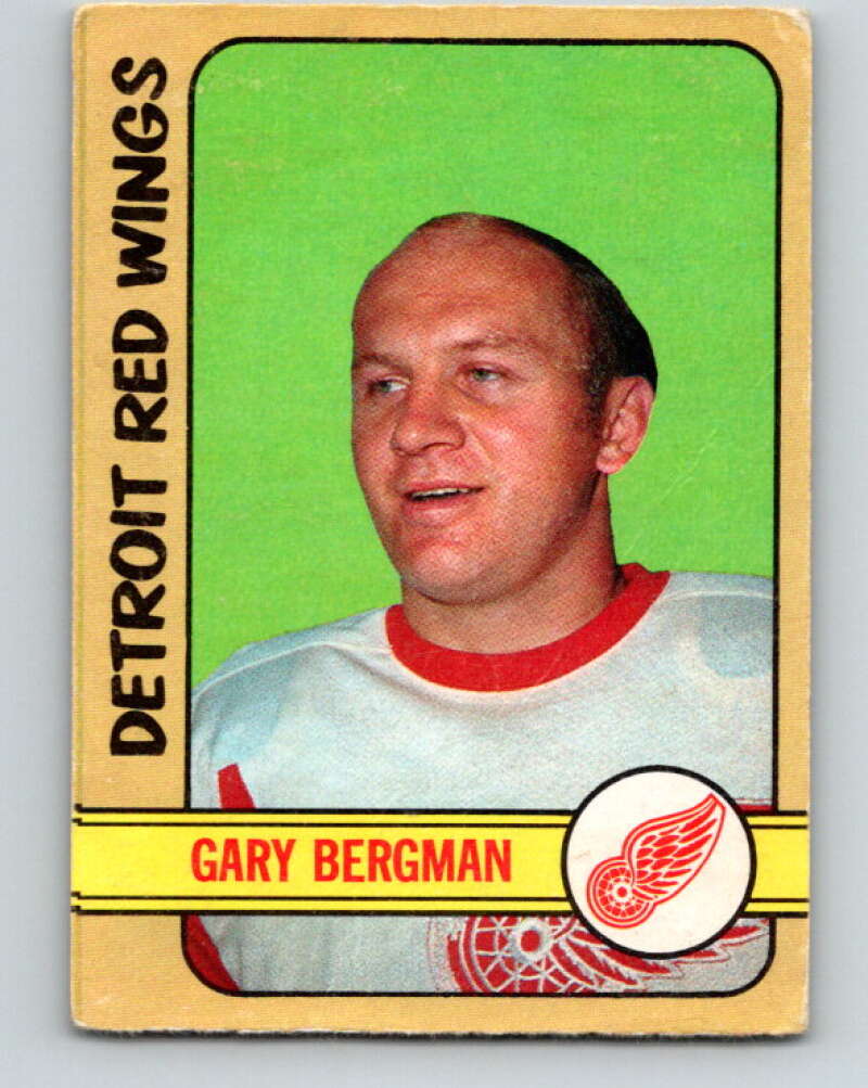 1972-73 O-Pee-Chee #164 Gary Bergman  Detroit Red Wings  V3965