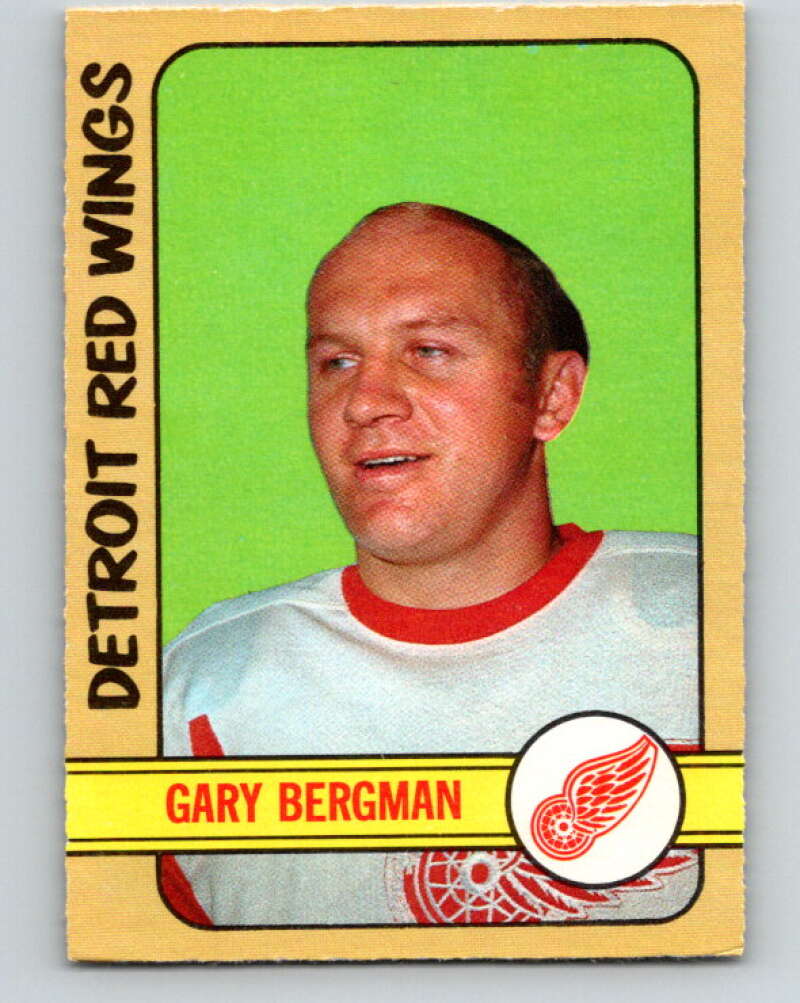 1972-73 O-Pee-Chee #164 Gary Bergman  Detroit Red Wings  V3966