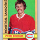 1972-73 O-Pee-Chee #165 Pierre Bouchard  Montreal Canadiens  V3970