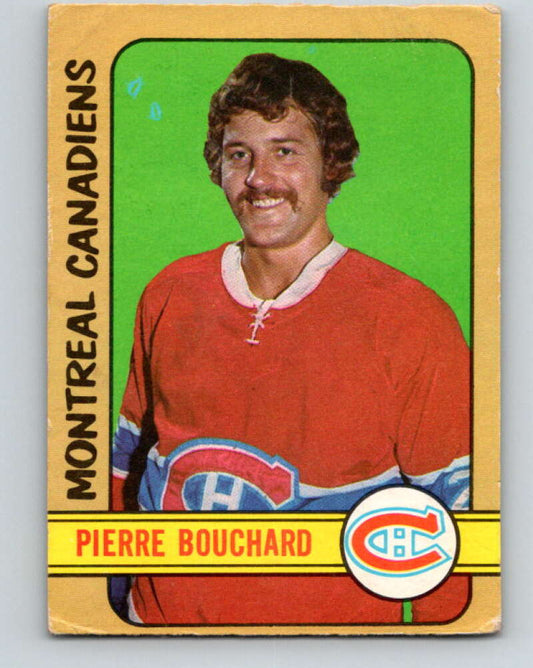 1972-73 O-Pee-Chee #165 Pierre Bouchard  Montreal Canadiens  V3971