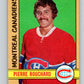 1972-73 O-Pee-Chee #165 Pierre Bouchard  Montreal Canadiens  V3973