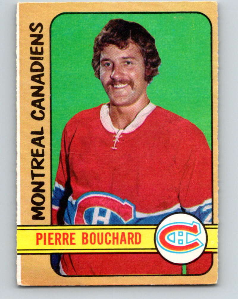 1972-73 O-Pee-Chee #165 Pierre Bouchard  Montreal Canadiens  V3974