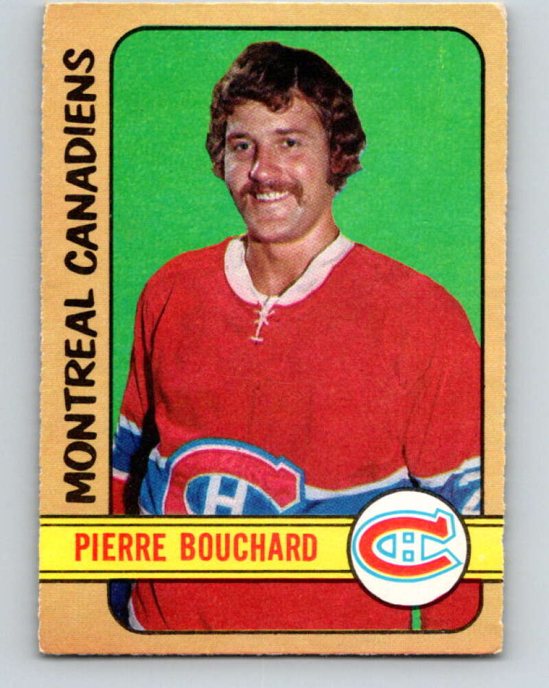 1972-73 O-Pee-Chee #165 Pierre Bouchard  Montreal Canadiens  V3975