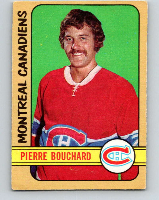 1972-73 O-Pee-Chee #165 Pierre Bouchard  Montreal Canadiens  V3976
