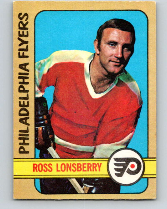 1972-73 O-Pee-Chee #166 Ross Lonsberry  Philadelphia Flyers  V3977