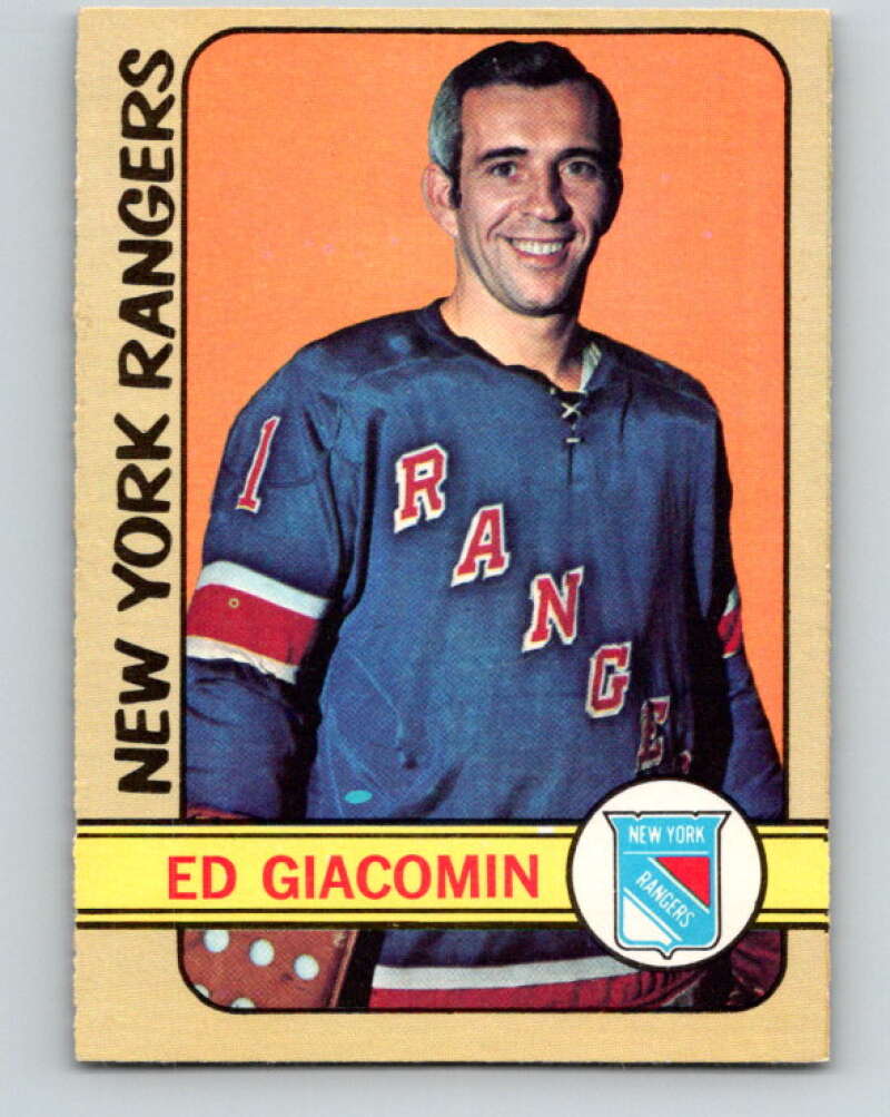 1972-73 O-Pee-Chee #173 Ed Giacomin  New York Rangers  V4007