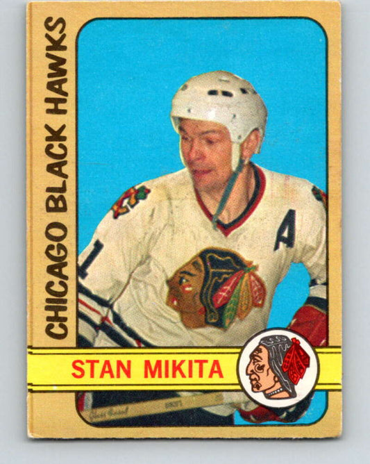 1972-73 O-Pee-Chee #177 Stan Mikita  Chicago Blackhawks  V4017