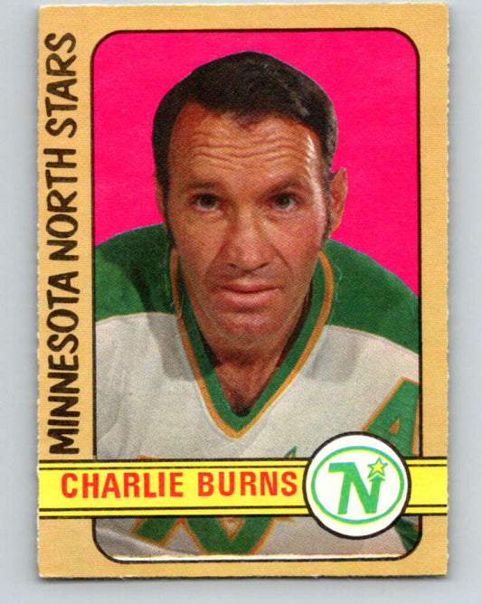 1972-73 O-Pee-Chee #178 Charlie Burns  Minnesota North Stars  V4021