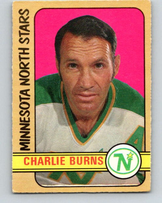1972-73 O-Pee-Chee #178 Charlie Burns  Minnesota North Stars  V4023