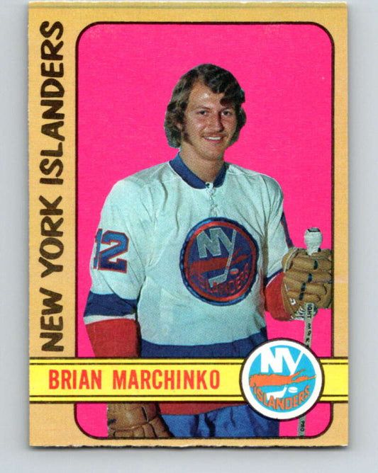 1972-73 O-Pee-Chee #179 Brian Marchinko  RC Rookie New York Islanders  V4026