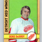 1972-73 O-Pee-Chee #184 Denis DeJordy UER  Detroit Red Wings  V4052