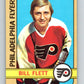 1972-73 O-Pee-Chee #187 Bill Flett  Philadelphia Flyers  V4062