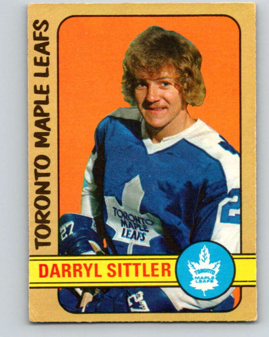 1972-73 O-Pee-Chee #188 Darryl Sittler  Toronto Maple Leafs  V4066