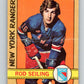 1972-73 O-Pee-Chee #194 Rod Seiling  New York Rangers  V4087