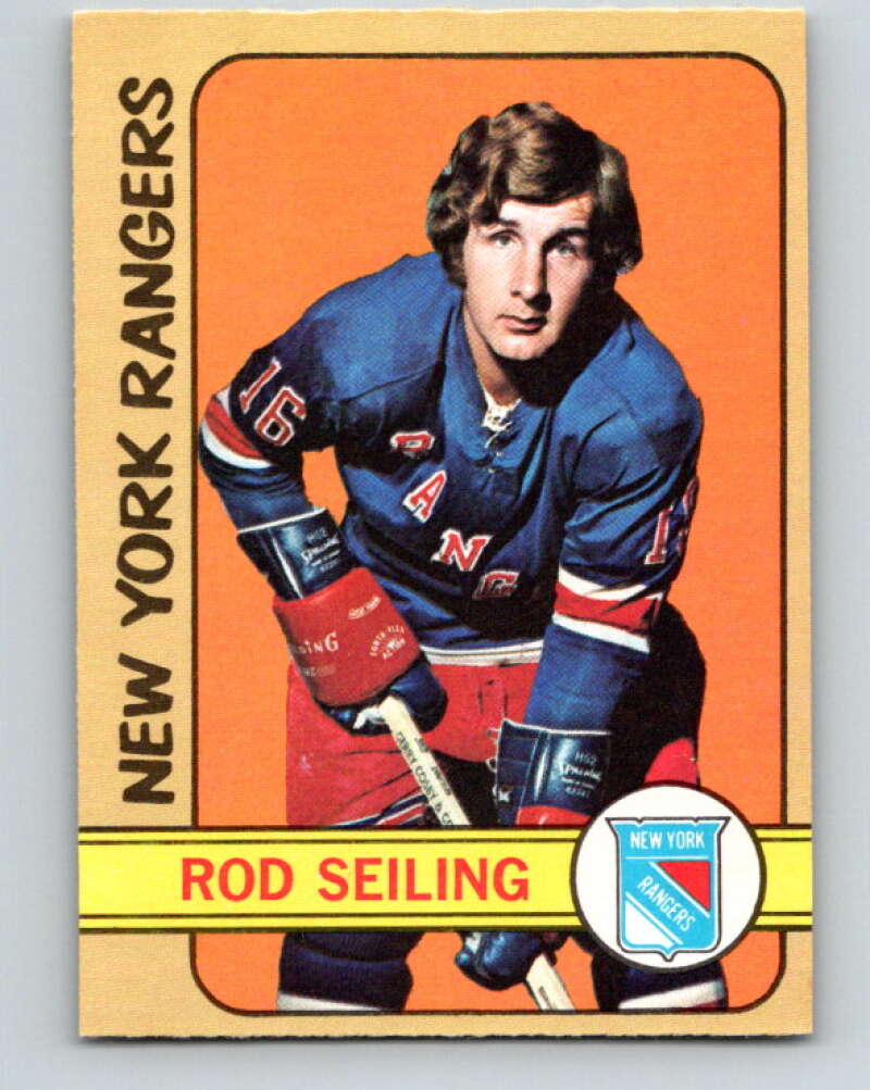 1972-73 O-Pee-Chee #194 Rod Seiling  New York Rangers  V4090