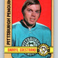 1972-73 O-Pee-Chee #195 Darryl Edestrand  Pittsburgh Penguins  V4096