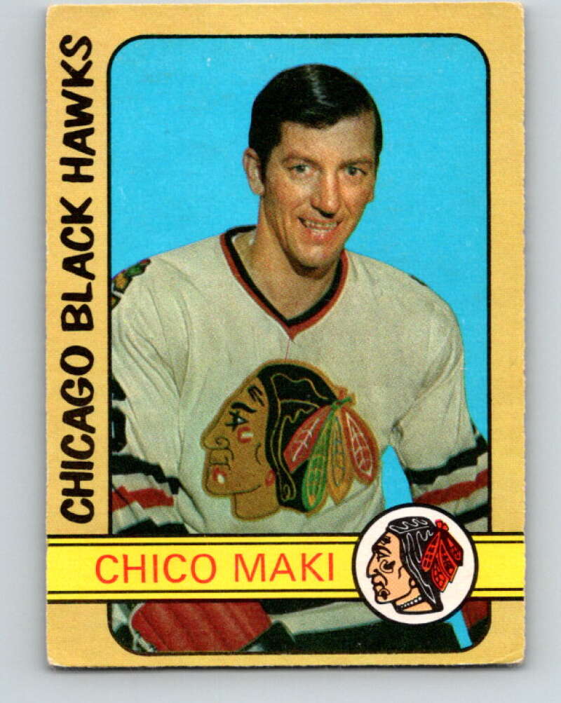 1972-73 O-Pee-Chee #198 Chico Maki  Chicago Blackhawks  V4101