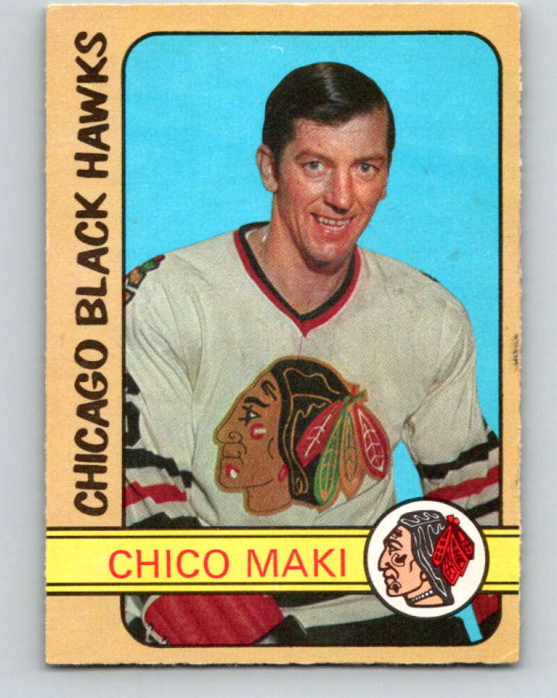 1972-73 O-Pee-Chee #198 Chico Maki  Chicago Blackhawks  V4102