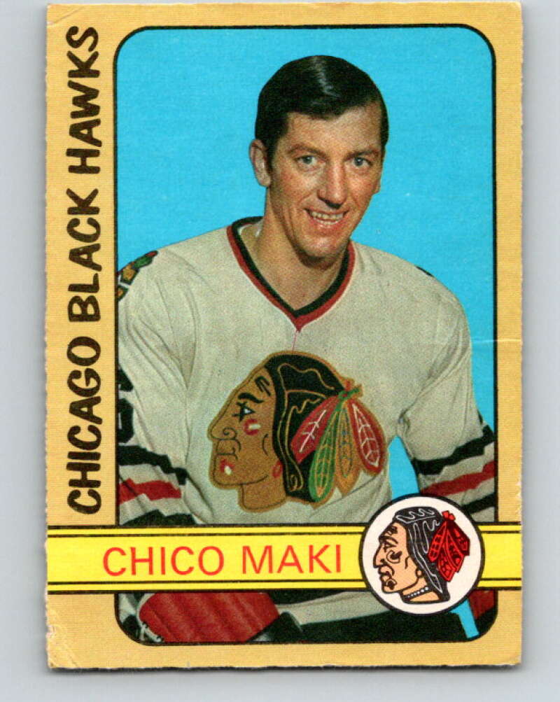 1972-73 O-Pee-Chee #198 Chico Maki  Chicago Blackhawks  V4104