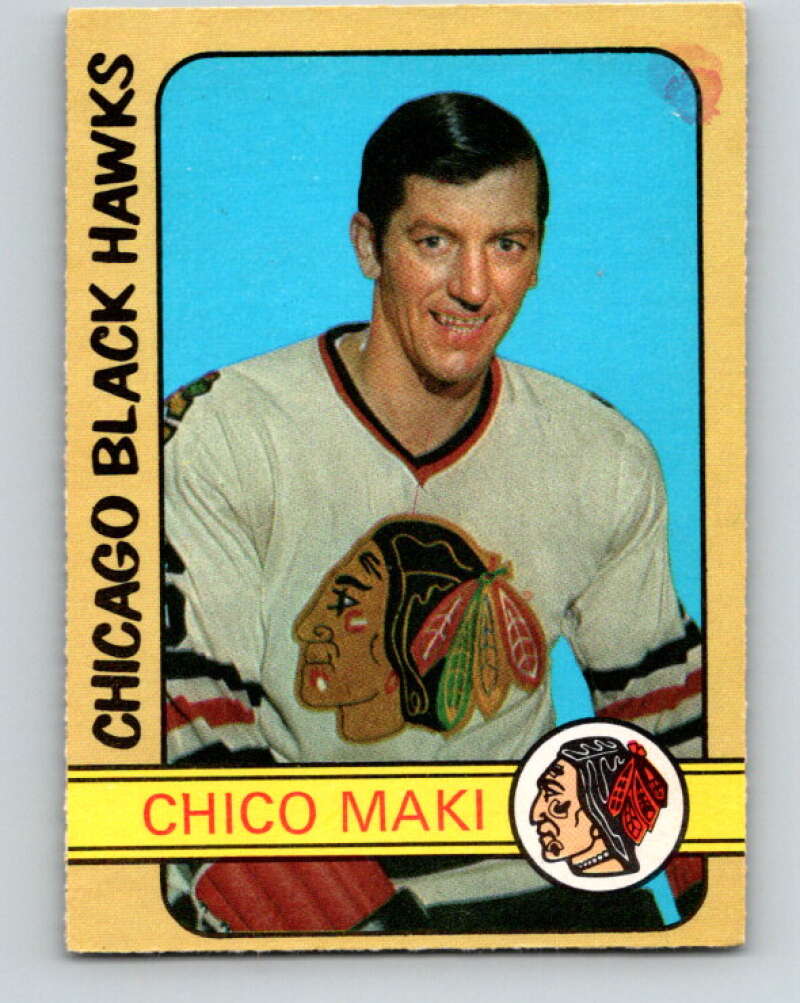 1972-73 O-Pee-Chee #198 Chico Maki  Chicago Blackhawks  V4105