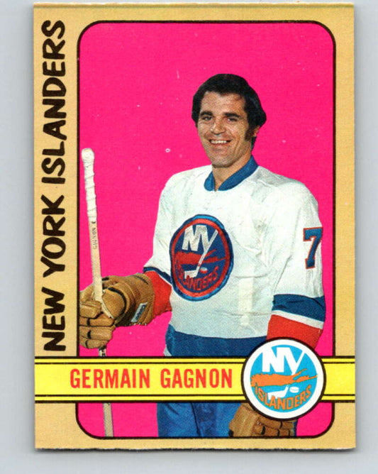 1972-73 O-Pee-Chee #200 Germain Gagnon  RC Rookie New York Islanders  V4111