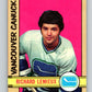 1972-73 O-Pee-Chee #202 Richard Lemieux  RC Rookie Vancouver Canucks  V4121