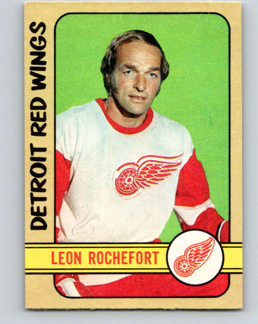 1972-73 O-Pee-Chee #204 Leon Rochefort  Detroit Red Wings  V4124
