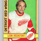 1972-73 O-Pee-Chee #204 Leon Rochefort  Detroit Red Wings  V4125