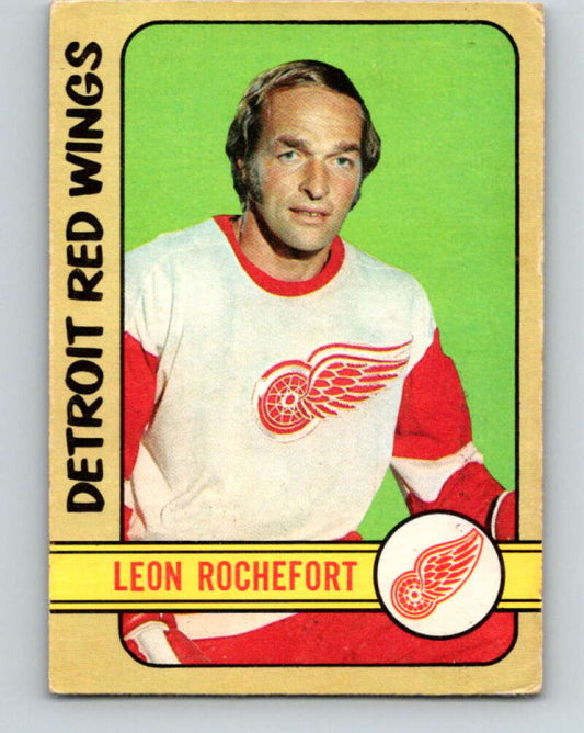 1972-73 O-Pee-Chee #204 Leon Rochefort  Detroit Red Wings  V4126