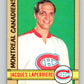 1972-73 O-Pee-Chee #205 Jacques Laperriere  Montreal Canadiens  V4132