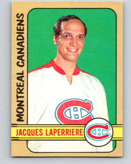 1972-73 O-Pee-Chee #205 Jacques Laperriere  Montreal Canadiens  V4132