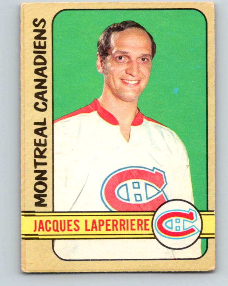 1972-73 O-Pee-Chee #205 Jacques Laperriere  Montreal Canadiens  V4133