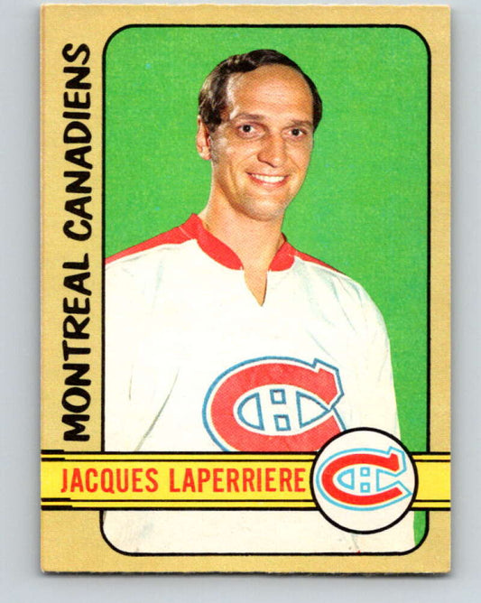 1972-73 O-Pee-Chee #205 Jacques Laperriere  Montreal Canadiens  V4135